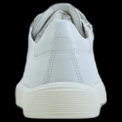 Outlet ECCO Street Tray Laced Shoes White Vit