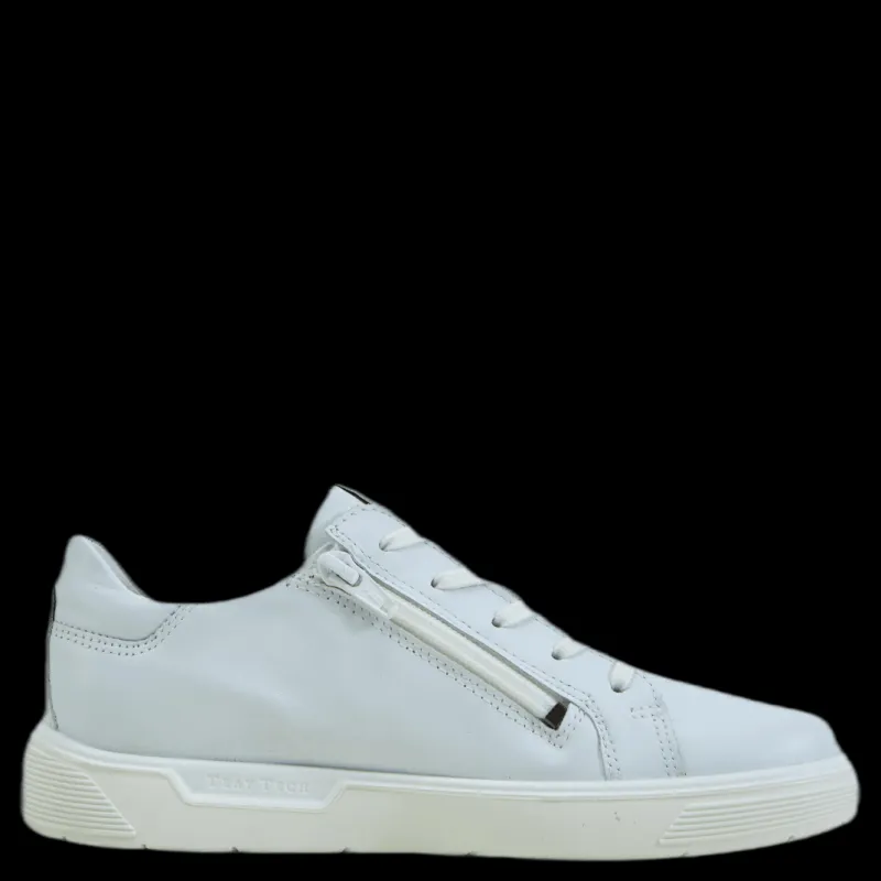 Outlet ECCO Street Tray Laced Shoes White Vit