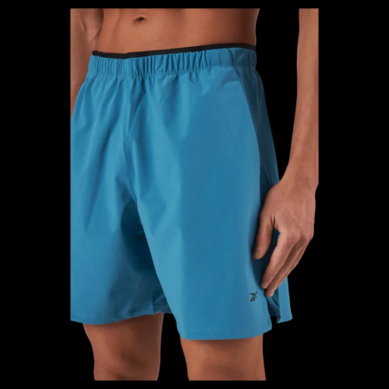 Clearance Reebok Strength 3.0 Shorts Steblu Blå