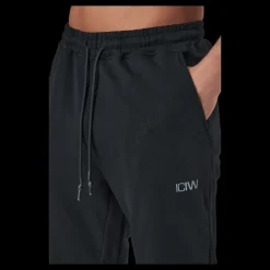 Sale ICANIWILL Stride Sweat Pants Men Black Svart