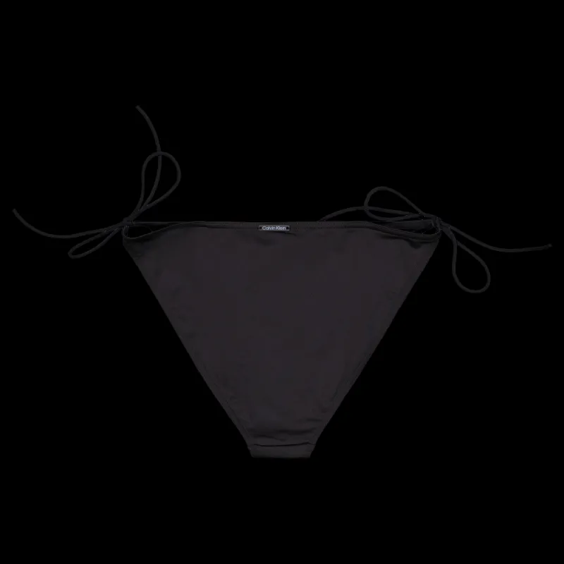 Sale Calvin Klein String Side Tie Black Svart