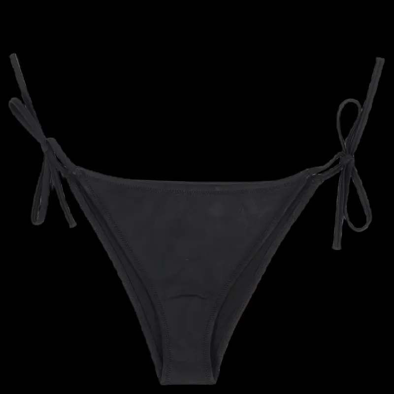 Calvin Klein String Side Tie Cheeky Bikini Pvh Black Svart