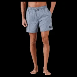 Discount Speedo Stripe Leisure 16" Watershort Blue/White Blå och Vit