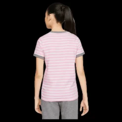 New Nike Stripe Ringer Jr Pink Flerfärgad
