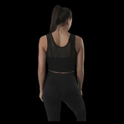 Puma Studio Layered Crop Top Black Svart Hot