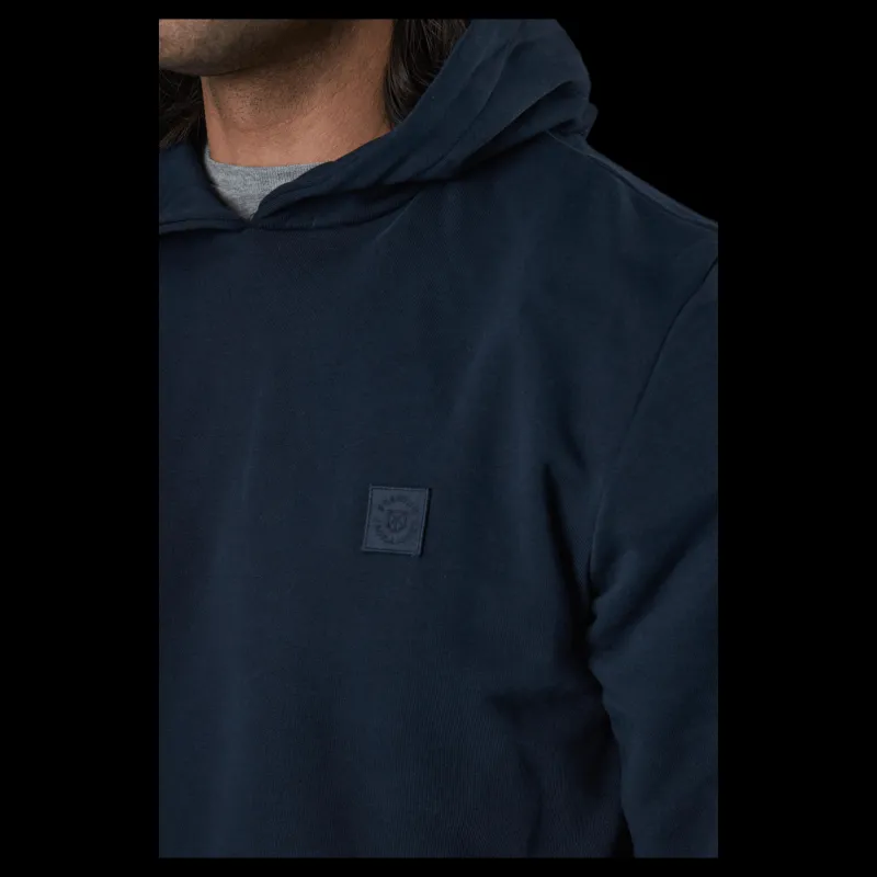 Jack & Jones Studio Sweat Hood Ltn Blue Blå Best
