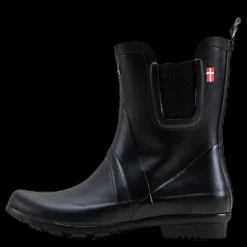 Mols Suburbs Rubber Boot Black Svart Clearance