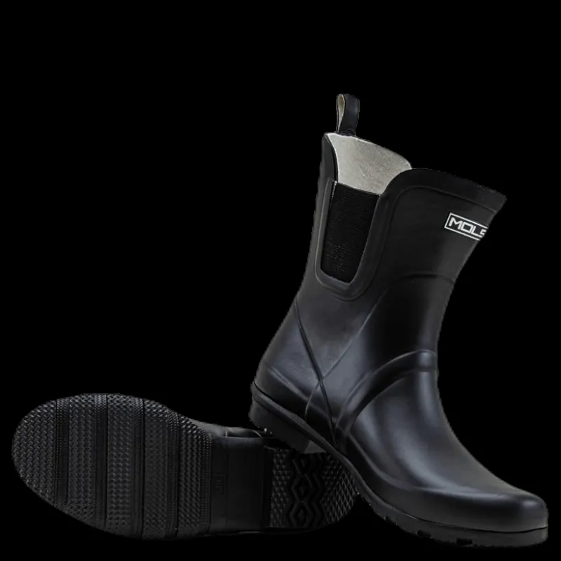Mols Suburbs Rubber Boot Black Svart Clearance