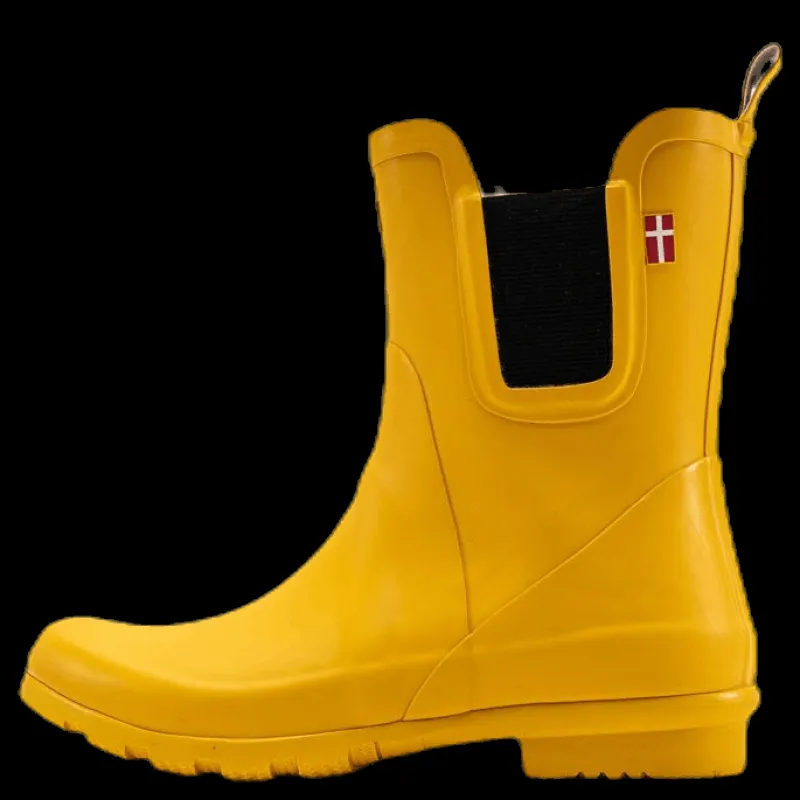 Clearance Mols Suburbs Rubber Boot Golden Rod Gul