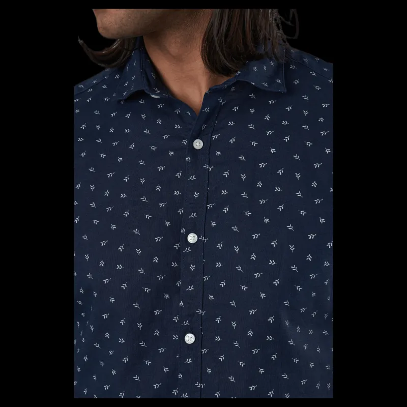 Jack & Jones Summer Blackpool Shirt S/S Blue Blå New
