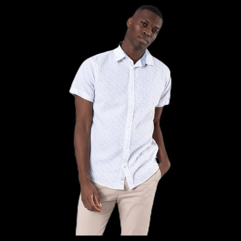 Jack & Jones Summer Jackson Shirt S/S White Vit New
