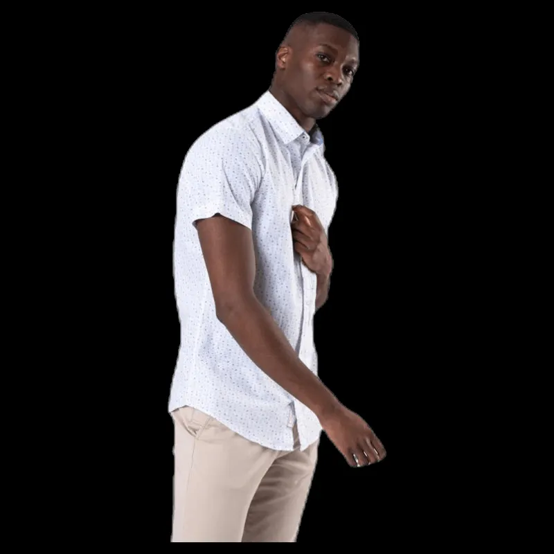 Jack & Jones Summer Jackson Shirt S/S White Vit New