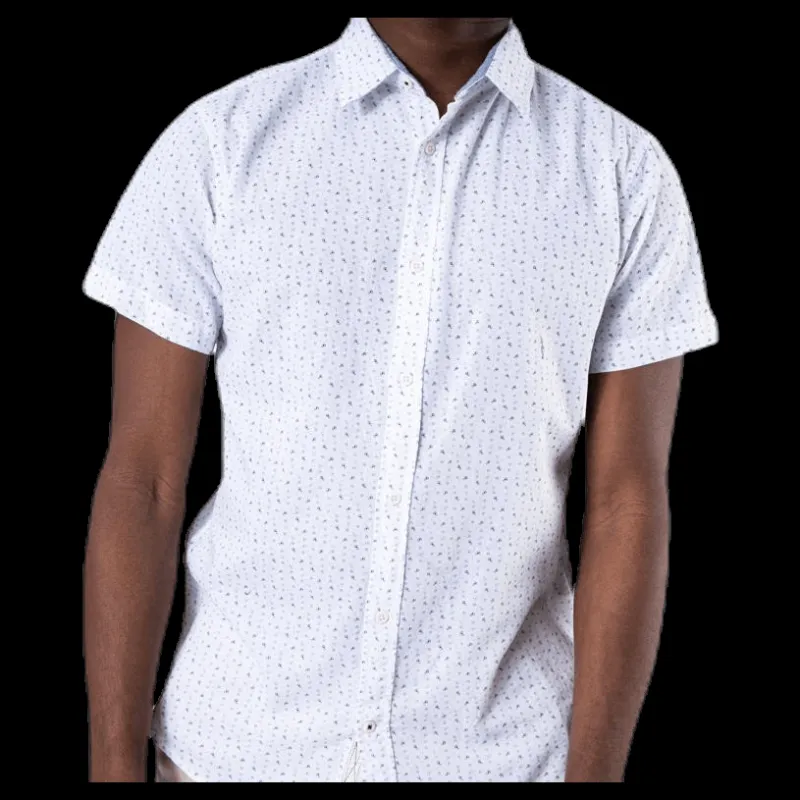 Jack & Jones Summer Jackson Shirt S/S White Vit New