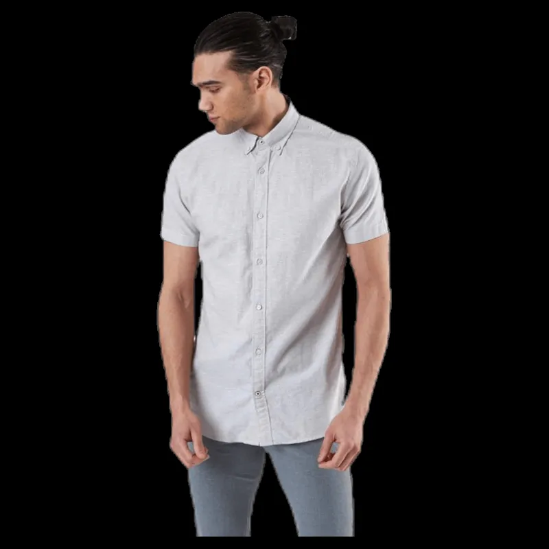 Jack & Jones Summer Shirt S/S Grey Grå Discount