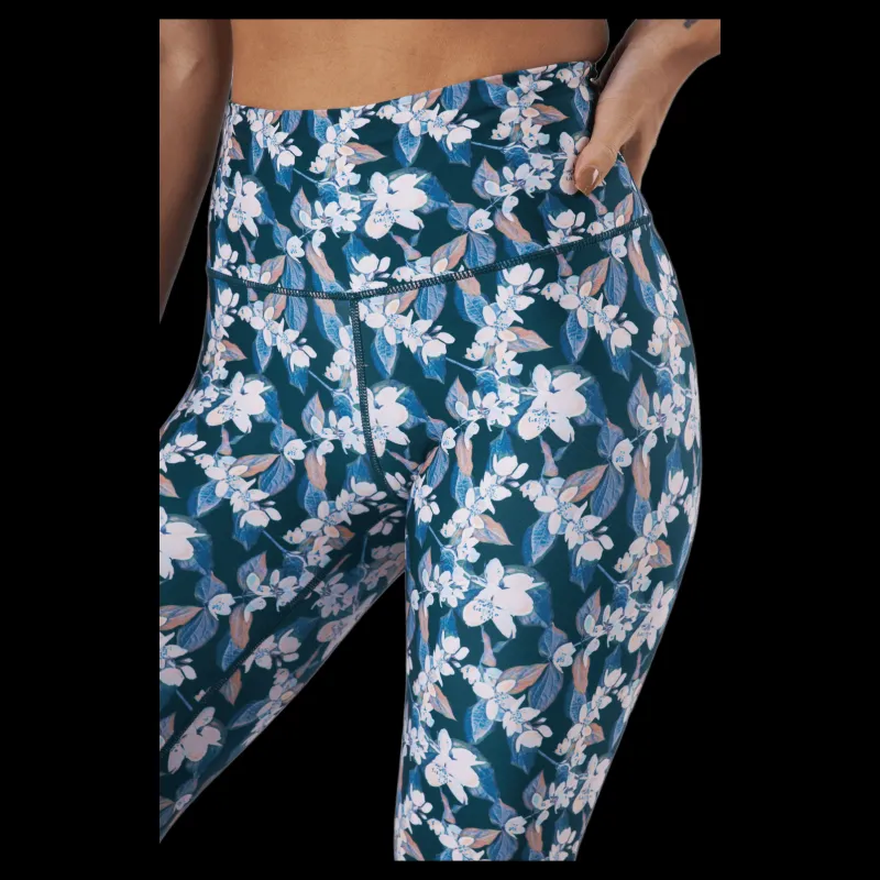 Endurance Summer W Print Waist Tights Print Flerfärgad