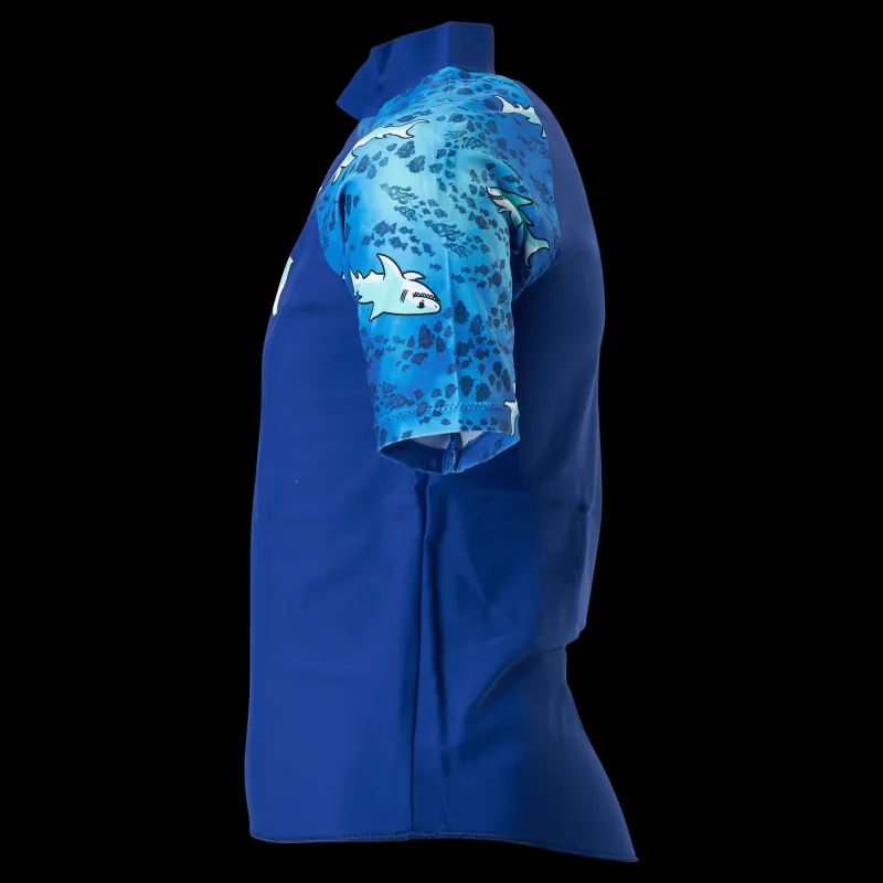 Speedo Sun Protection Top And Short Blue Blå Hot