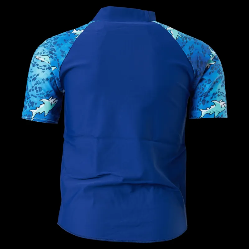 Speedo Sun Protection Top And Short Blue Blå Hot