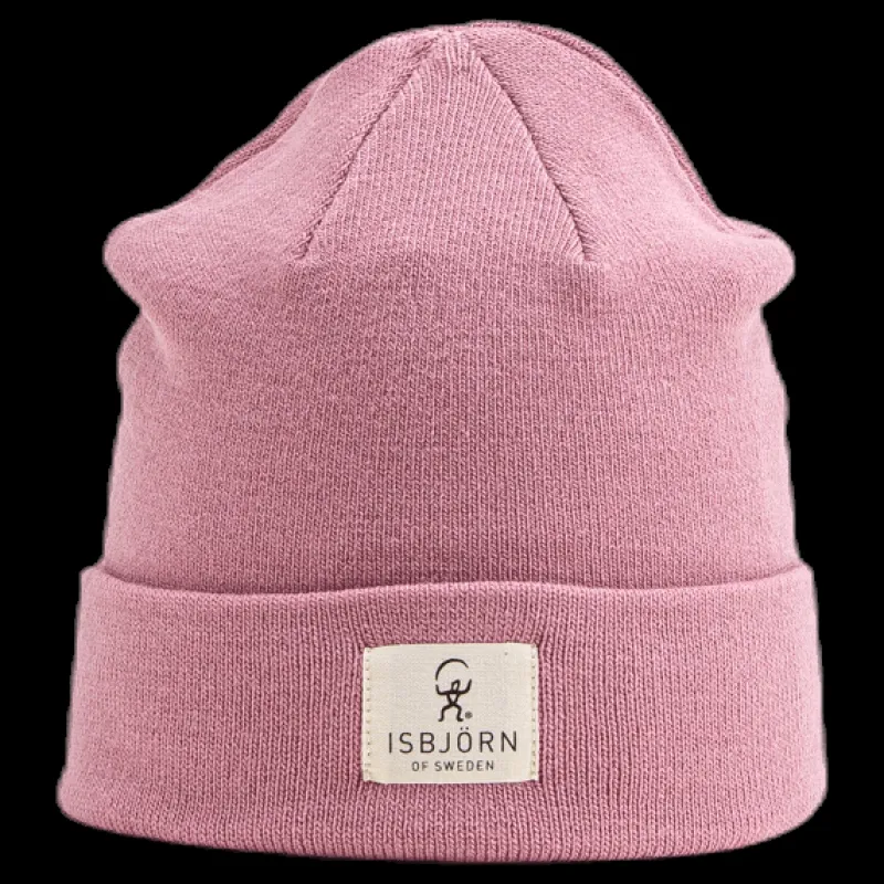 Clearance ISBJÖRN Of Sweden Sunny Double Knit Cap Pink Rosa