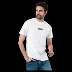 Outlet Jack & Jones Suns Tee Ss Crew Neck White Vit