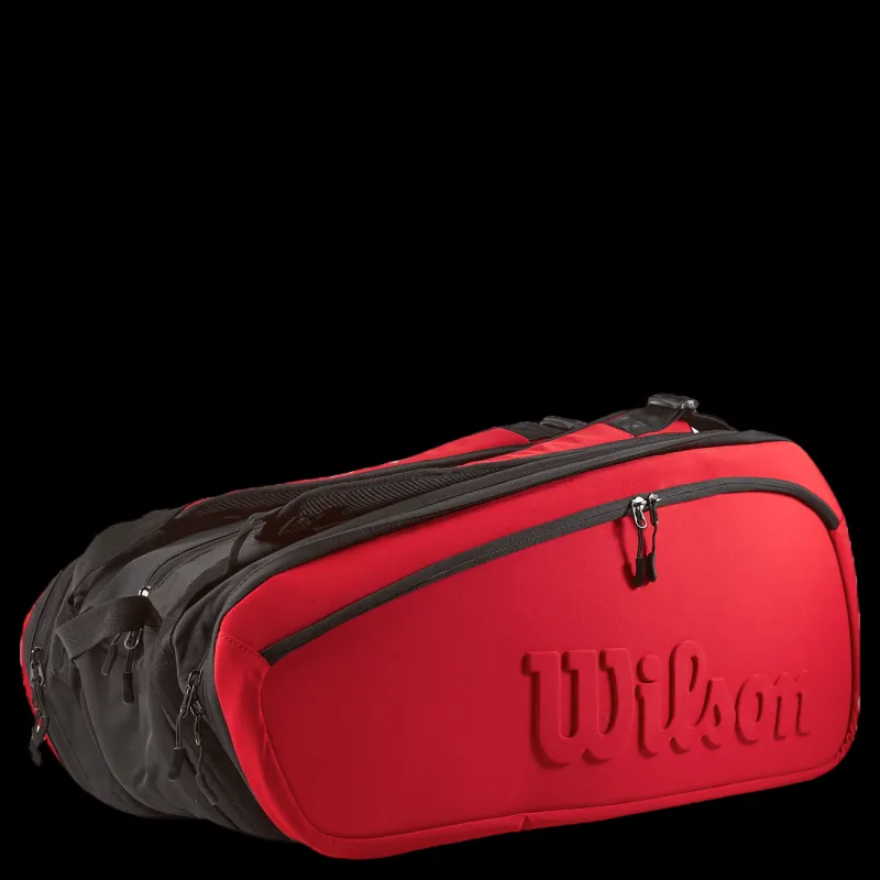 New Wilson Super Tour 15pk Clash V2.0 Black/red Röd