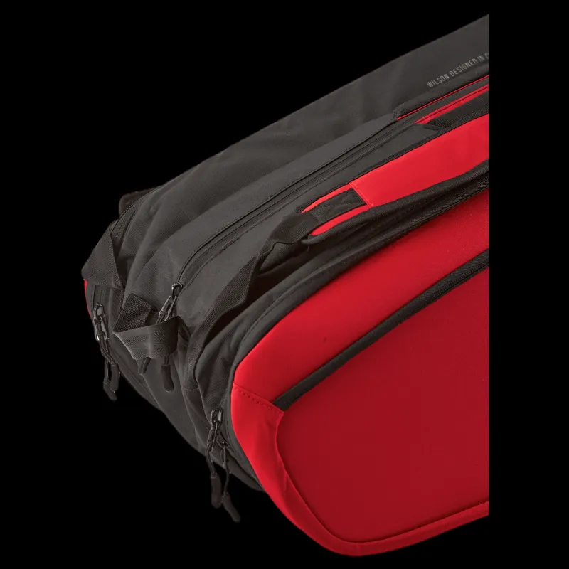 New Wilson Super Tour 15pk Clash V2.0 Black/red Röd