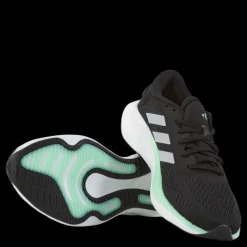adidas Supernova 2.0 Shoes Core Black / Halo Silver / Pulse Mint Svart Outlet