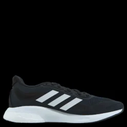 adidas Supernova Shoes Core Black / Cloud White / Halo Silver Svart New