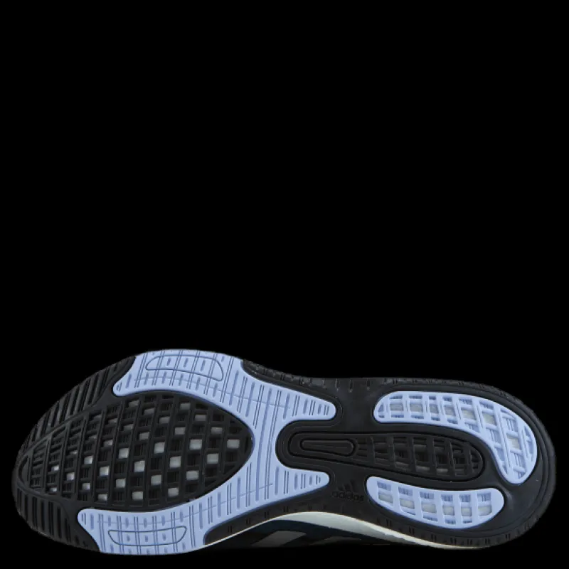 Discount adidas Supernova+ Shoes Crew Navy / Silver Metallic / Pulse Aqua Blå