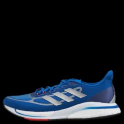 adidas Supernova+ Shoes Football Blue / Silver Metallic / Solar Red Blå