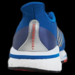 adidas Supernova+ Shoes Football Blue / Silver Metallic / Solar Red Blå