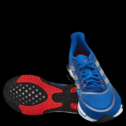 adidas Supernova+ Shoes Football Blue / Silver Metallic / Solar Red Blå