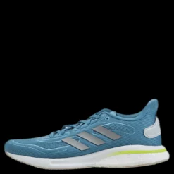 Best adidas Supernova Shoes Hazy Blue / Halo Blue / Acid Yellow Blå