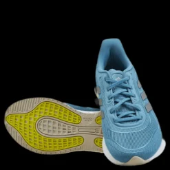 Best adidas Supernova Shoes Hazy Blue / Halo Blue / Acid Yellow Blå
