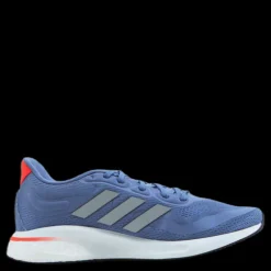 New adidas Supernova Shoes Orbit Violet / Silver Metallic / Solar Red Blå