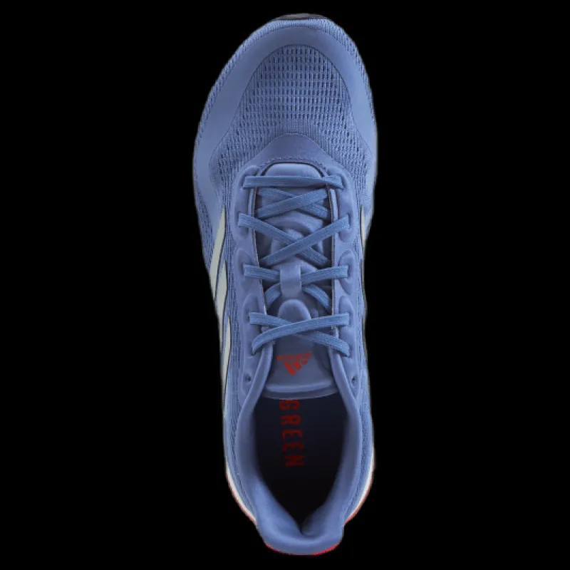New adidas Supernova Shoes Orbit Violet / Silver Metallic / Solar Red Blå