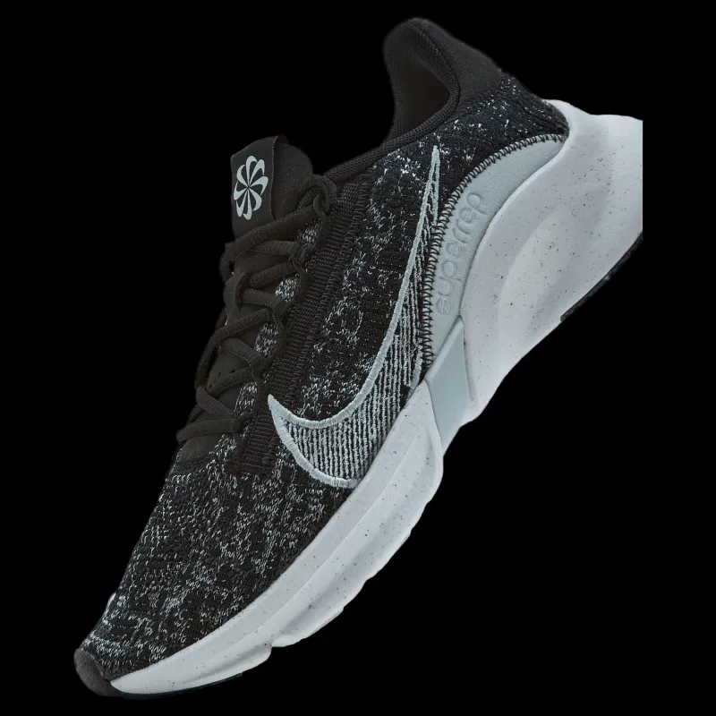 Nike SuperRep Go 3 Next Nature Flyknit Men's Training Shoes BLACK/PURE PLATINUM-ANTHRACITE-WHITE Flerfärgad Discount