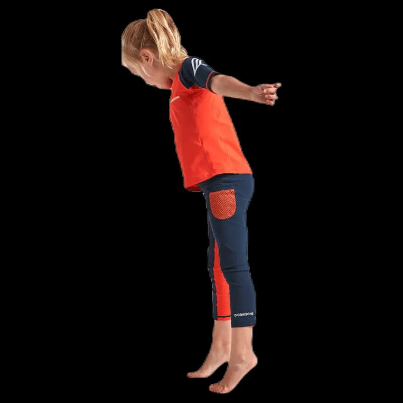 Didriksons Surf Kids SS UV Top Orange New