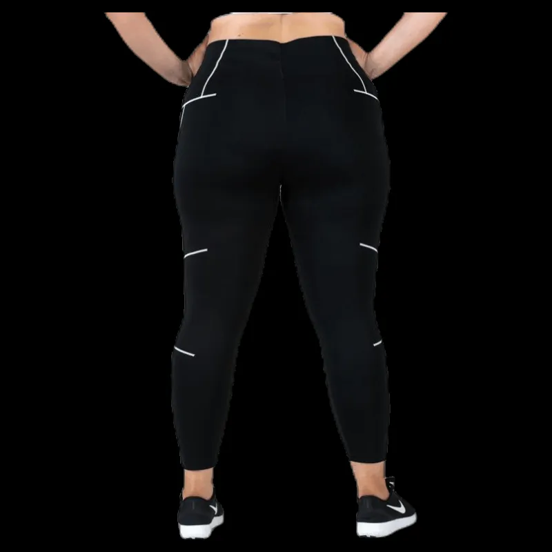 Best Nike Surf to Sport Sig Sag Tight Plus White/Black Svart