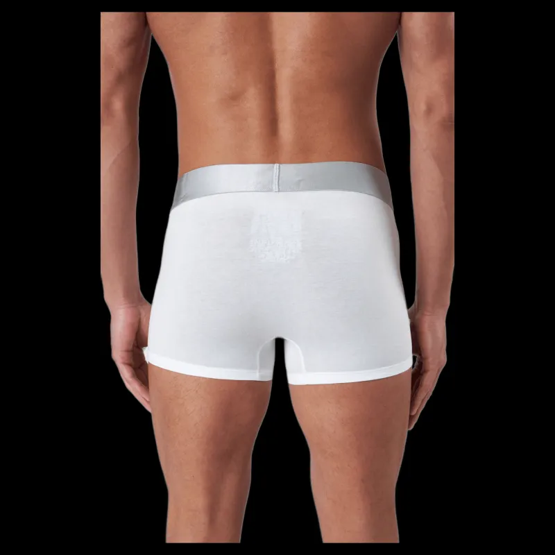 New Calvin Klein Sustain Steel Cotton Trunk 3Pk Multi Grå