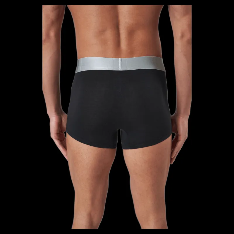 New Calvin Klein Sustain Steel Cotton Trunk 3Pk Multi Grå