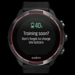 Outlet Suunto 9 G1 Baro Black/Red Svart och Röd