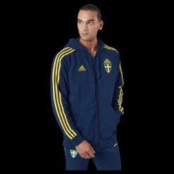 adidas Svff Dna Fz Hd Tenabl Blå Clearance