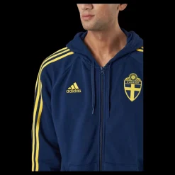 adidas Svff Dna Fz Hd Tenabl Blå Clearance