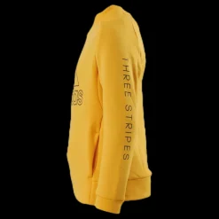 New adidas SW Crew Junior Yellow Gul