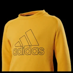 New adidas SW Crew Junior Yellow Gul