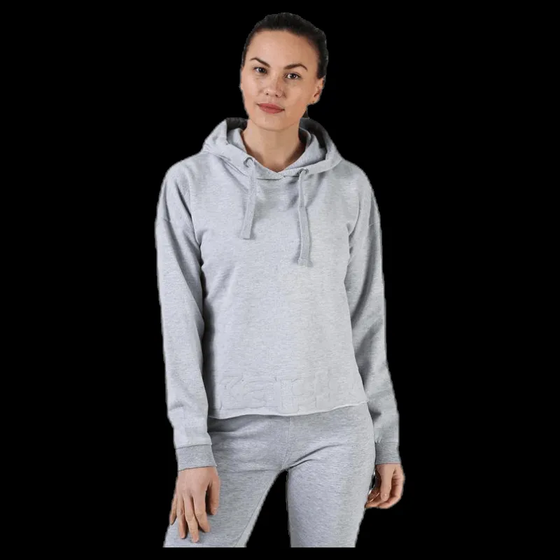 Kappa Sweat Hood, Logo Biba Grey Grå New