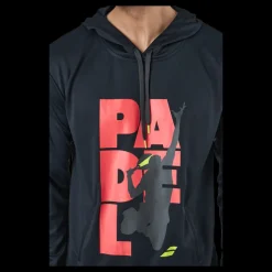 Babolat Sweat Padel Hood Black Svart Hot