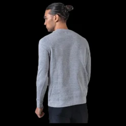 Hot Kappa Sweat RN, Logo Airivit Black/Grey Svart och Grå