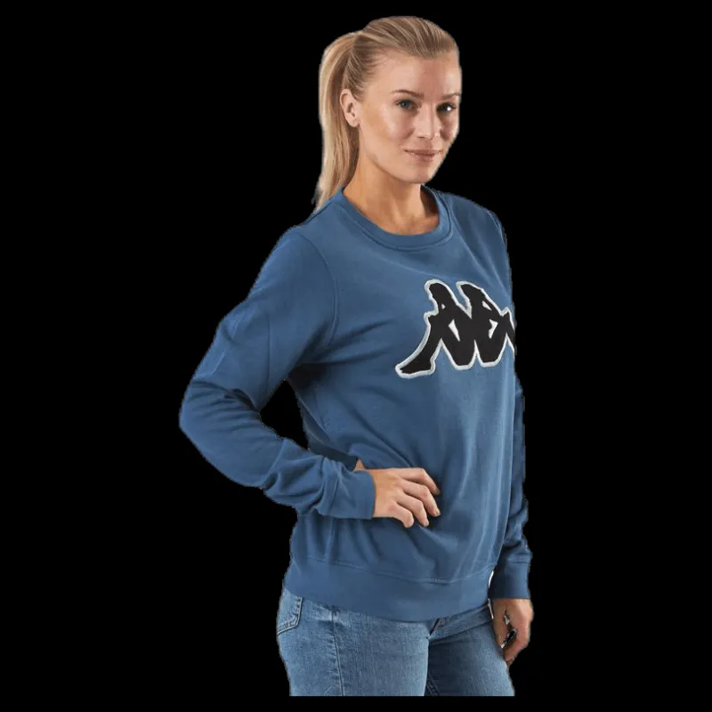 Best Kappa Sweat RN, Logo Airivit Blue/Black Blå