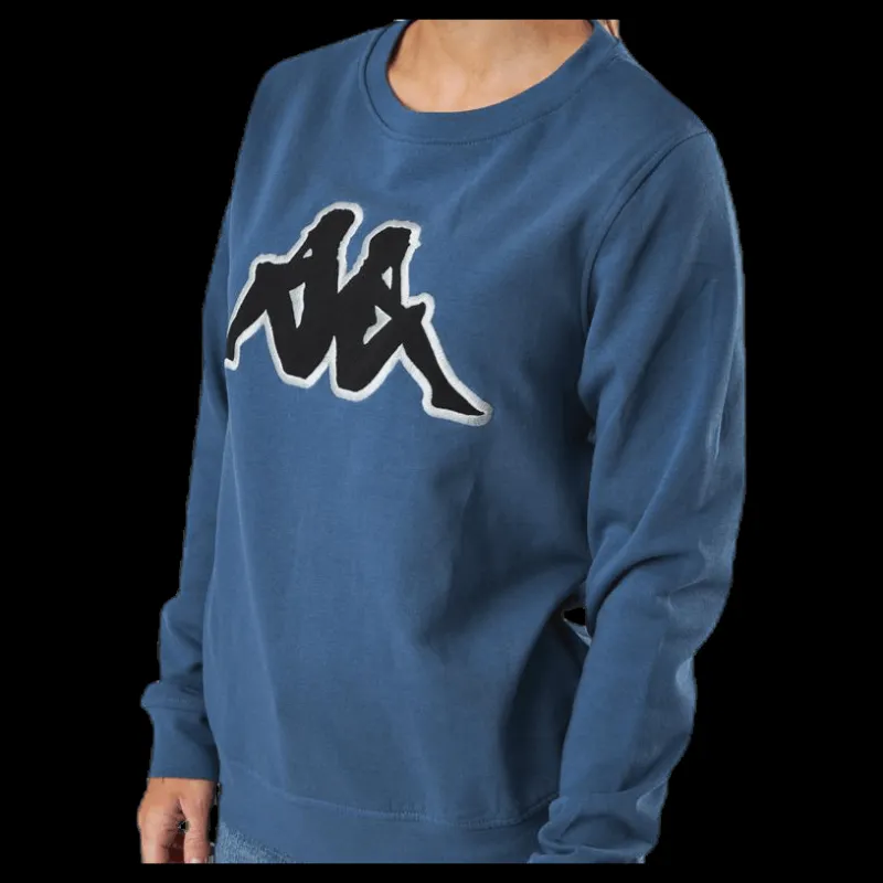 Best Kappa Sweat RN, Logo Airivit Blue/Black Blå